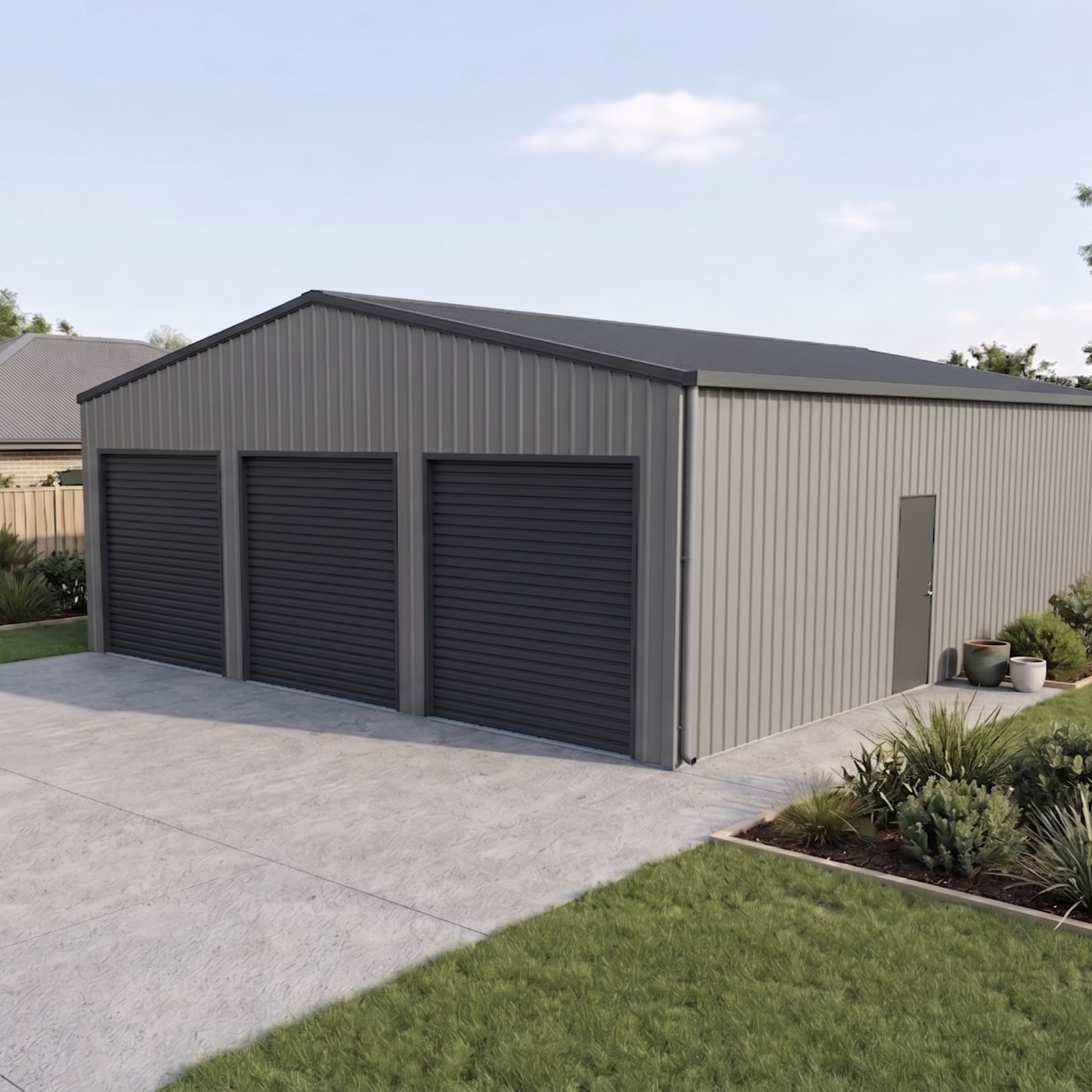 Triple Garage