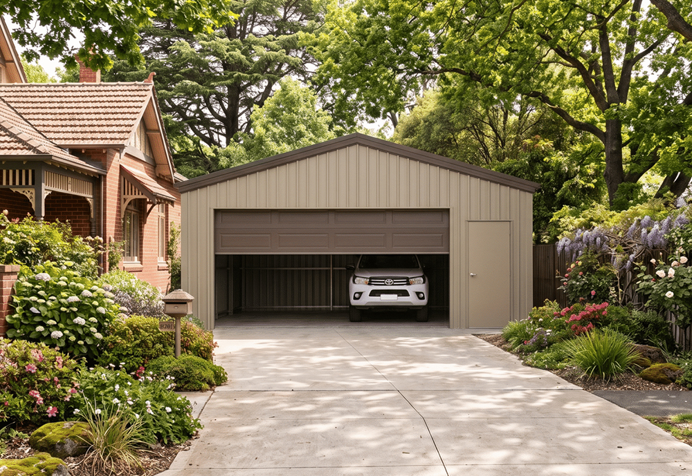STeel custom garage